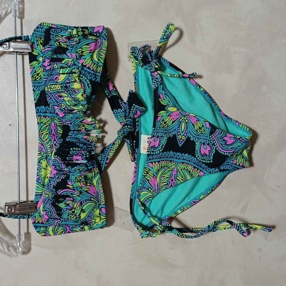 Mudd Bikini 2 piece Swim Set size Small girls